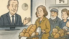 Witz: Inflation nur vier Prozent, sagt der Kassenzettel